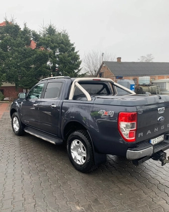 Ford Ranger cena 98000 przebieg: 108000, rok produkcji 2016 z Tarnów małe 37